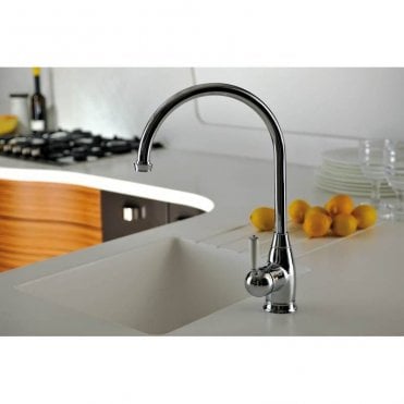 Abode Astbury Single Lever Kitchen Tap Chrome