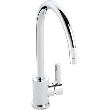Abode Atlas Single Lever Deck Mounted Chrome Kitchen Tap AT1092