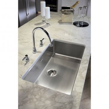 Abode Brompton 3 Tap Hole Kitchen Mixer Tap Chrome