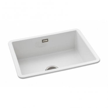 Abode Sandon Large Single Bowl Ceramic Kitchen Sink AW1031