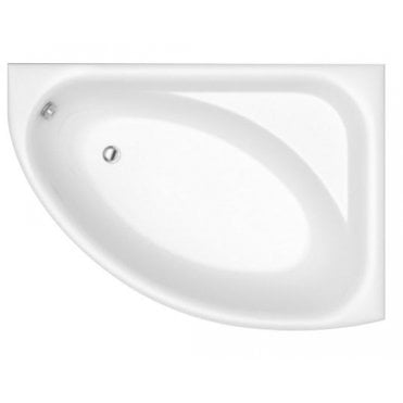 Selina Airman Offset Corner Bath & Panel Right Hand 1500 x 1050