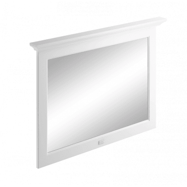Bayswater 1000mm Flat Mirror - Pointing White