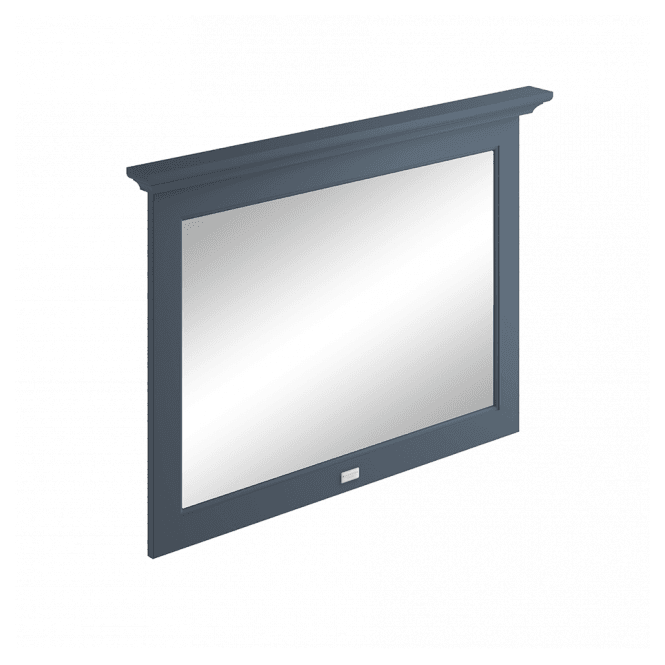 Bayswater  1000mm Flat Mirror - Stiffkey Blue