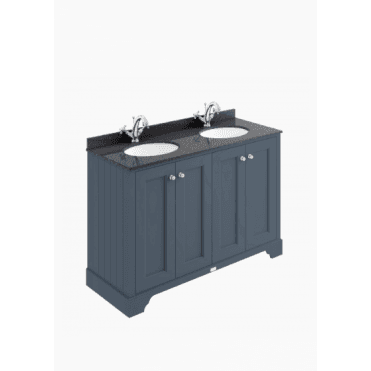 Bayswater 1200mm 4-Door Basin Cabinet - Stiffkey Blue