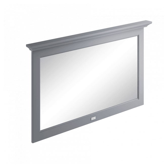Bayswater  1200mm Flat Mirror - Plummett Grey