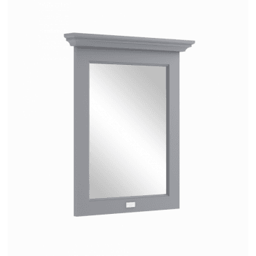 Bayswater 600mm Flat Mirror - Plummett Grey