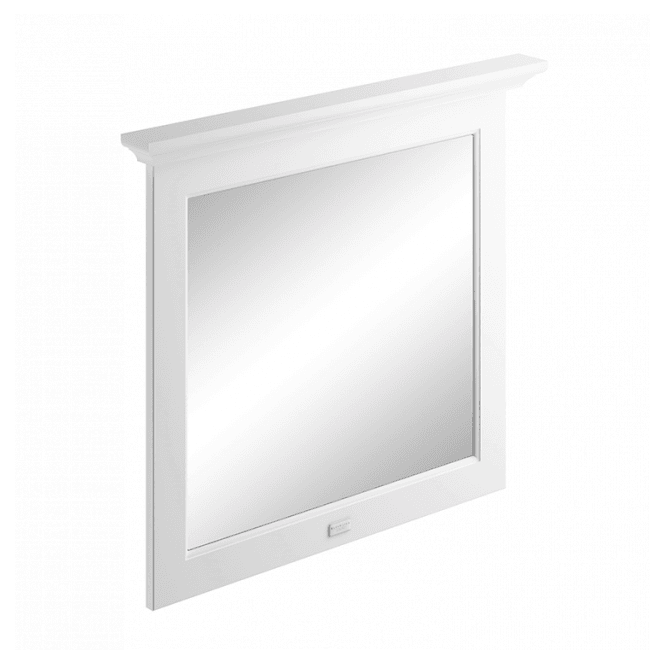 Bayswater  800mm Flat Mirror - Pointing White