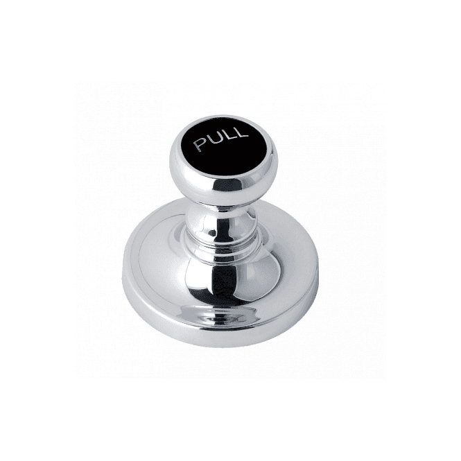 Bayswater  Basin Pull-Up Waste - Black/Chrome