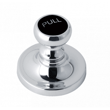 Bayswater Basin Pull-Up Waste - Black/Chrome