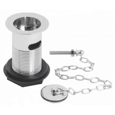 Bayswater Basin Waste with Brass Plug & Link Chain