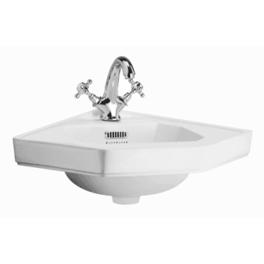 Bayswater Fitzroy Corner Basin - White Ceramic