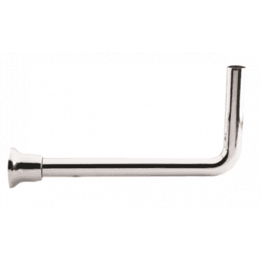 Bayswater Low Level Flush Pipe - Chrome