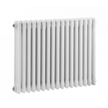 Bayswater Nelson Triple Radiator  - h600 x w786 x d100 - White/Chrome