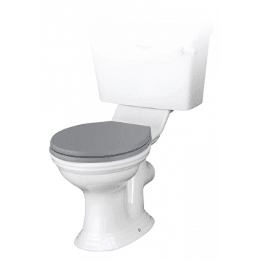 Bayswater Porchester Pan - Close Coupled - White Ceramic