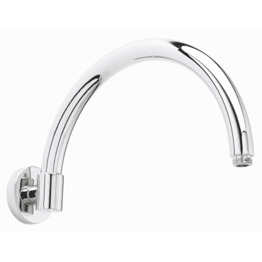 Bayswater Wall Mounted Curved Shower Arm