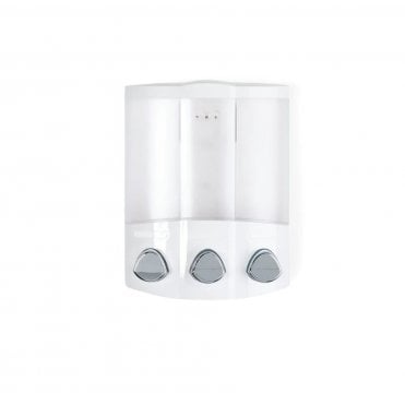 Better Living Trio Shower Dispenser White