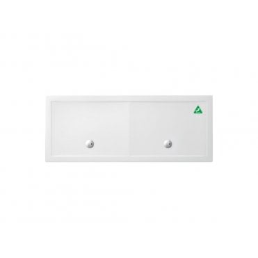 Britton Zamori Rectangle White Anti-Slip Shower Tray 2000 X 800mm