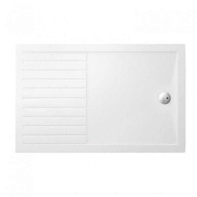 Britton  Zamori Walk In White Anti-Slip Shower Tray 1400 X 900mm