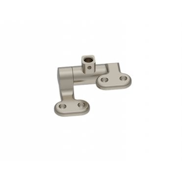 Burlington Guild Toilet Seat Hinges Brushed Nickel GUHGL