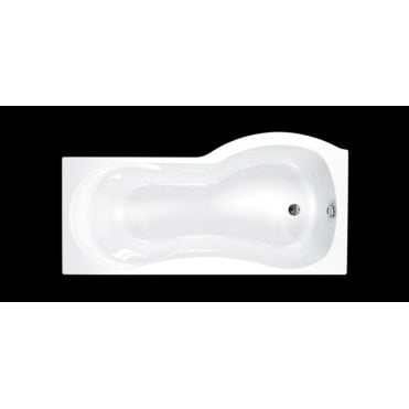 Carron Arc Curved 1700 x 700-850mm Right Hand Carronite Reinforced Shower Bath