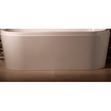 Carron Halcyon D White Curved Bath Panel