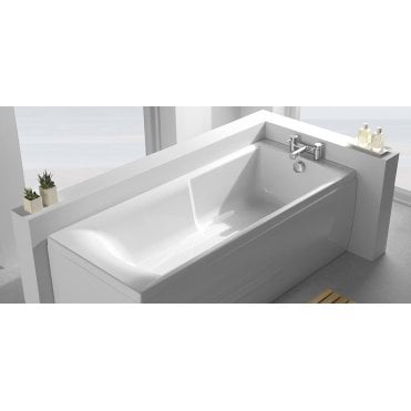 Carron Matrix Rectangular 1600 x 700mm Single Ended Carronite Reinforced Bath