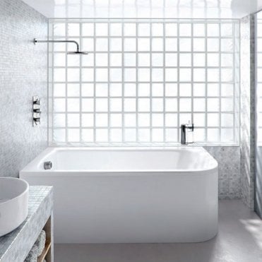 Cleargreen Viride 1700mm Offset Bath
