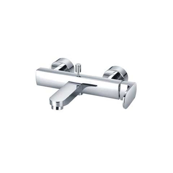 Django  Wall Mounted Bath Shower Mixer Inc Handset Hose & Bracket
