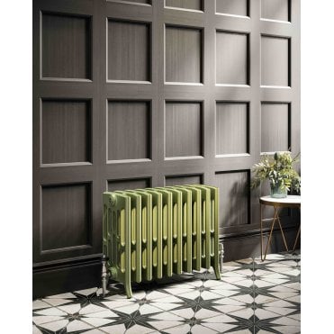 DQ 6 Column Cast Iron Vertical Radiator 485mm - Standard Colour