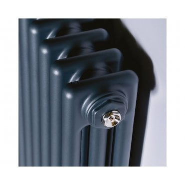DQ Ardent 3 Column Vertical Radiator - Anthracite Texture (RAL 7016)