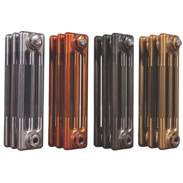 DQ Ardent 4 Column Horizontal Radiator - Lacquered Finish