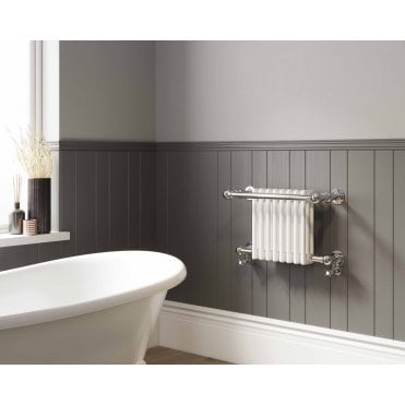 DQ Ashill Vertical Radiator 505mm - Copper Brushed