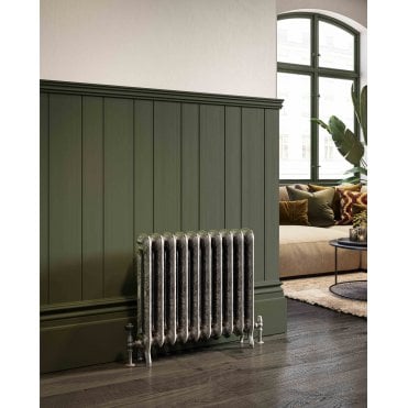 DQ Buckley Vertical Radiator 660mm - Polished Matt Lacquered
