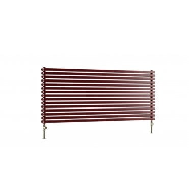 DQ Cube Double Horizontal Radiator 720mm - Anthracite Texture (RAL 7016)