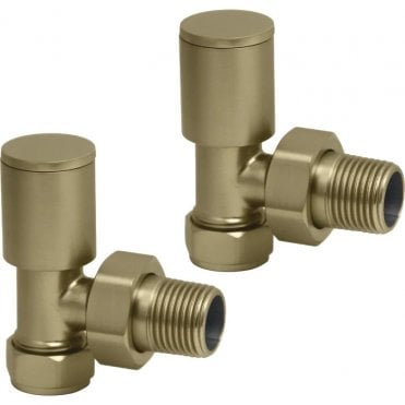 DQ Essential Manual Angled - Brushed Brass