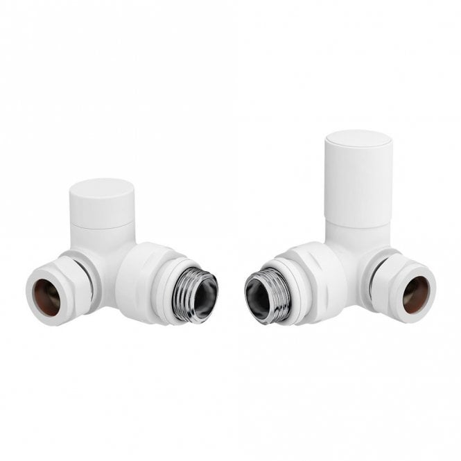 DQ Heating DQ Essential Manual Corner - White (RAL 9016)