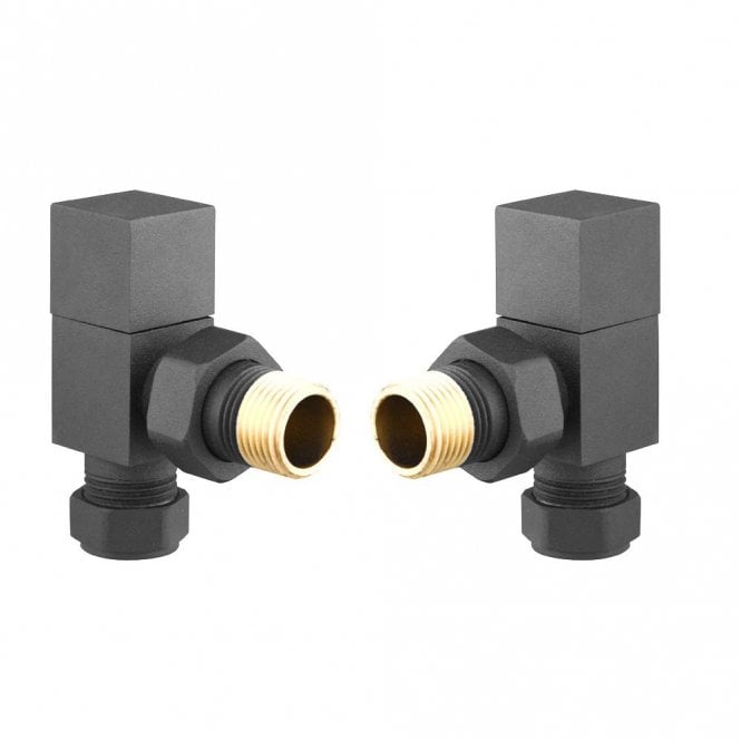 DQ Heating DQ Essential Square Angled - Brushed