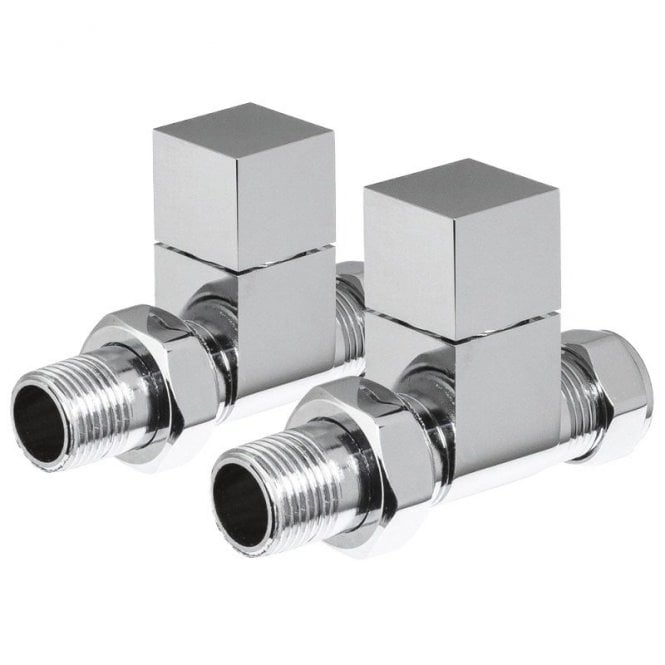 DQ Heating DQ Essential Square Straight - Chrome