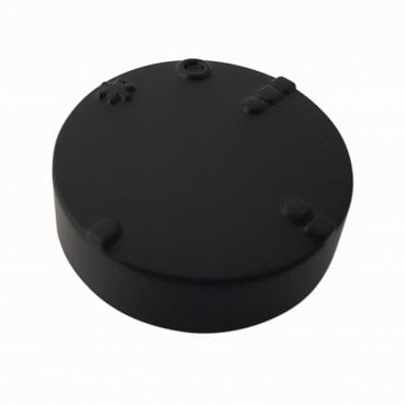 DQ H+ Wi-Fi Element 600W Round Cover - Matt Black