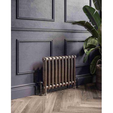 DQ Herbie 2 Column Horizontal Radiator 650mm - Standard Colour