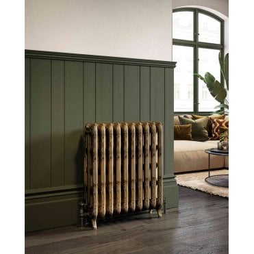 DQ Loxley Vertical Radiator 470mm - Polished Matt Lacquered