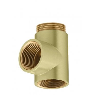 DQ Tee Piece - Brushed Brass