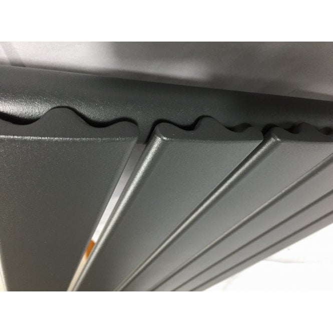 DQ Heating DQ Tornado Single Vertical Radiator 1971mm - White (RAL 9016)