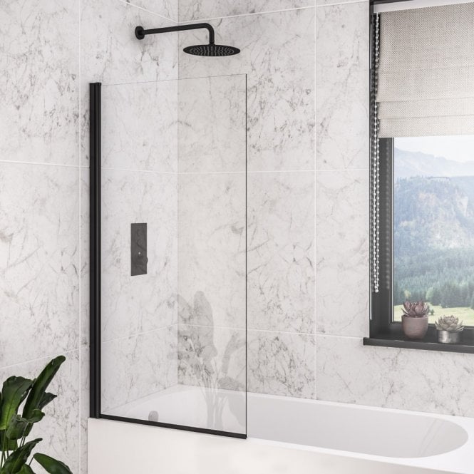 Eastbrook 6mm hinge bath screen 800 x 1400