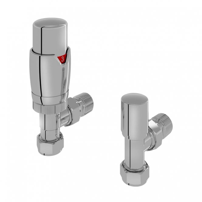 Eastbrook Angle Designer TRV with Lockshield 15mm