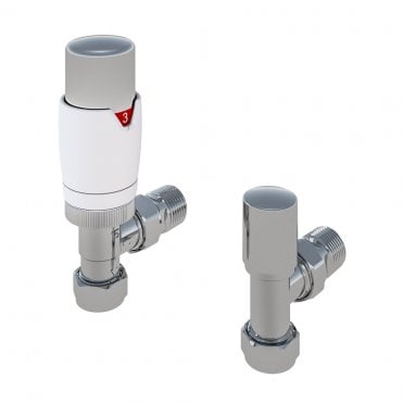 Angle Designer TRV with Lockshield 15mm