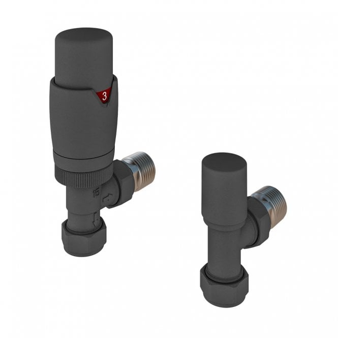 Eastbrook Angle Designer TRV with Lockshield 15mm