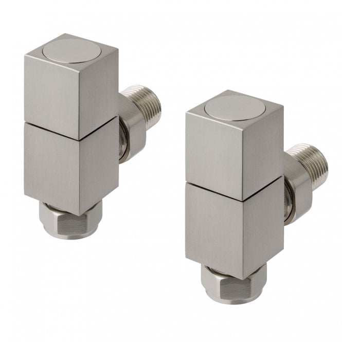 Eastbrook Angled square radiator valve (pair)