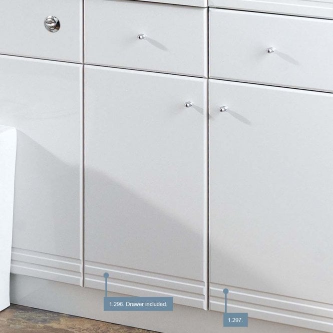 Eastbrook Bonito 30cm tall cupboard with drawer LH