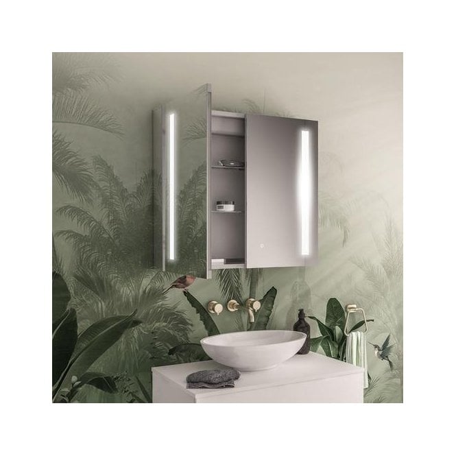 Eastbrook Castellano 600x700mm 2 door LED mirror